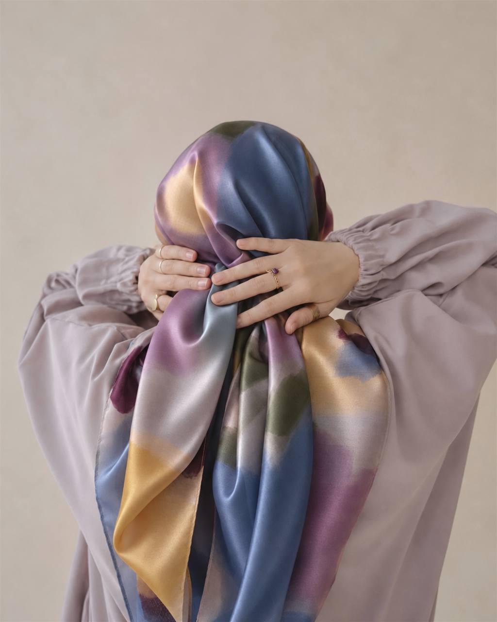Kade Scarf in Bloom - Image 4