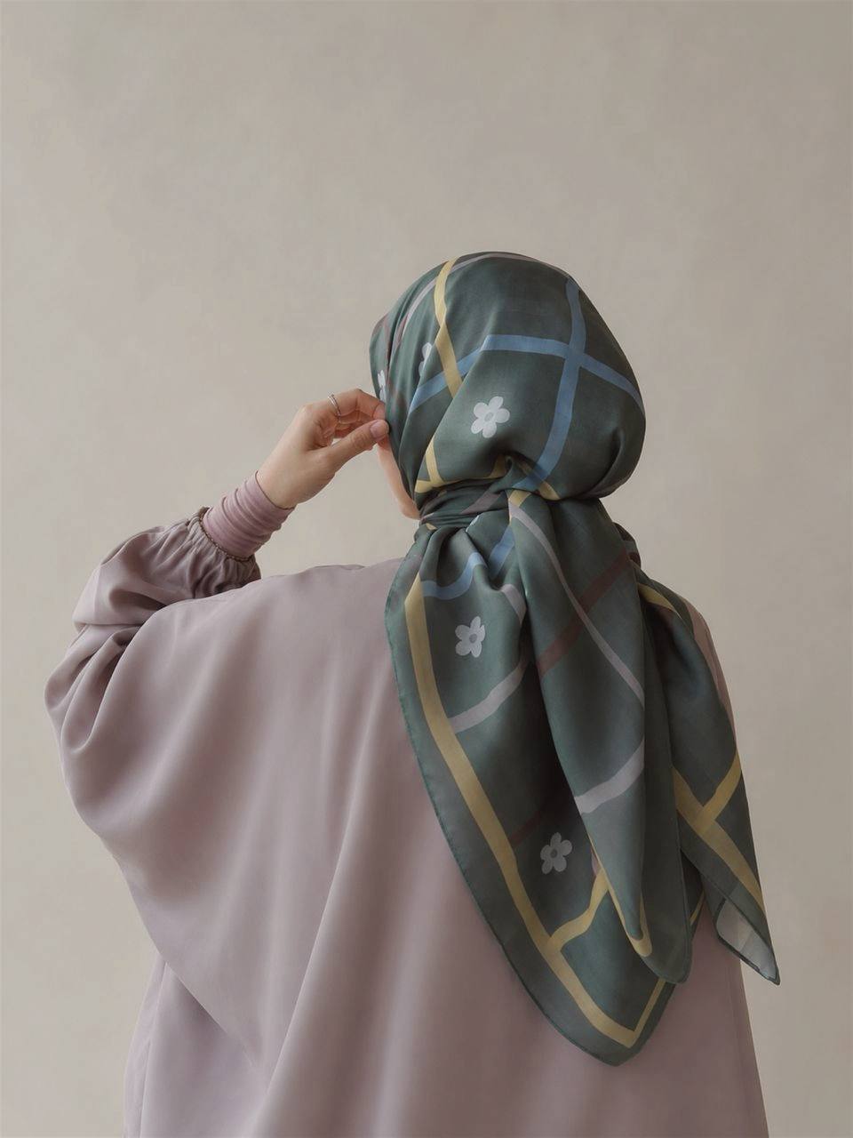 Kade Scarf in Matcha Me