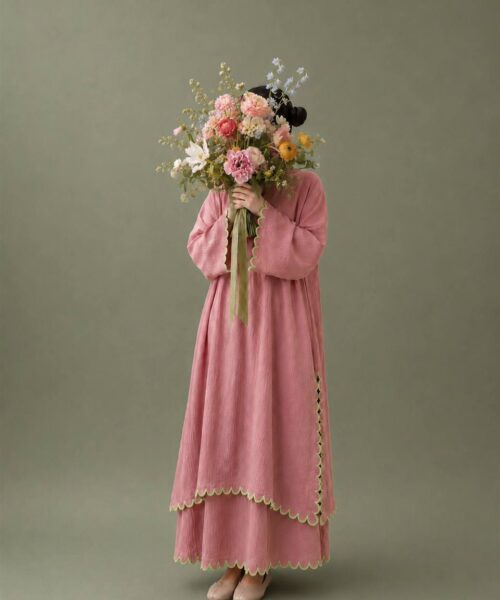 Alternative view of Luna Skirt in Kuih Lapes