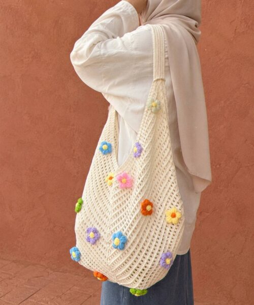 Alternative view of Daisy Bag in Milk
