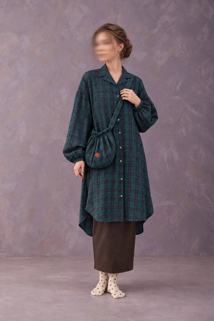 Baggybelle Tunic in Forest Jam