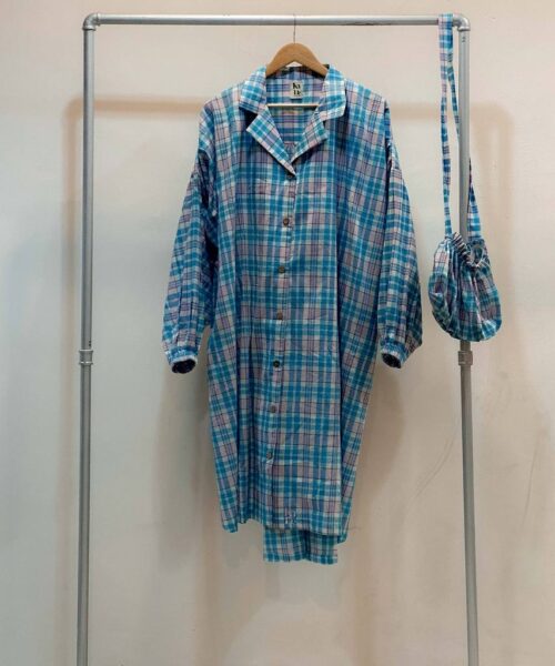 Alternative view of Baggybelle Tunic in Aqua Candy