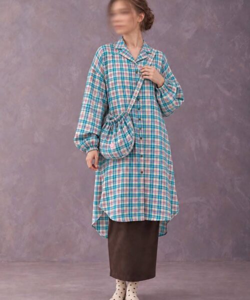 Baggybelle Tunic in Aqua Candy