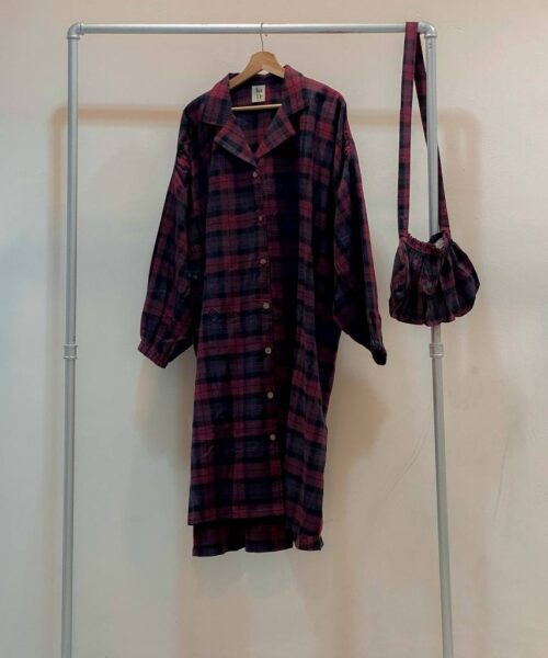 Alternative view of Baggybelle Tunic in Cherry Cola
