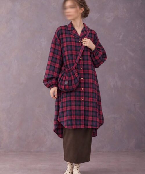 Baggybelle Tunic in Cherry Cola