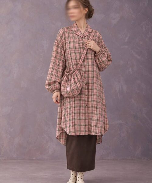 Baggybelle Tunic in Pink Biscuit