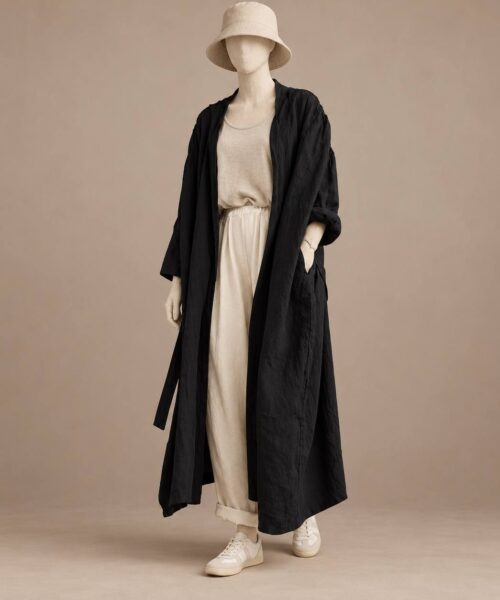 Milo Outer in Black