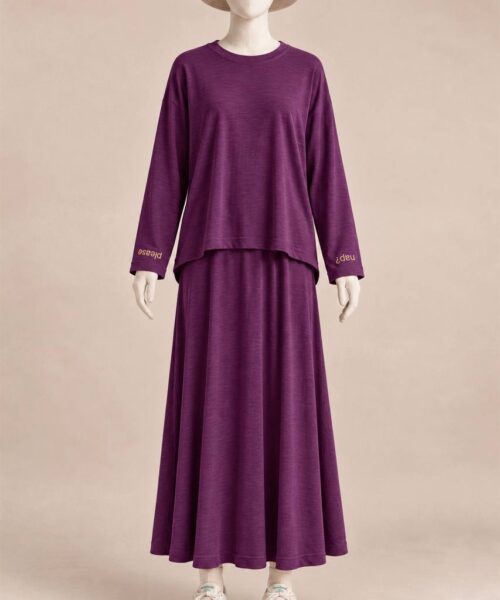 Alternative view of Poppy Snooze (Deep Plum)
