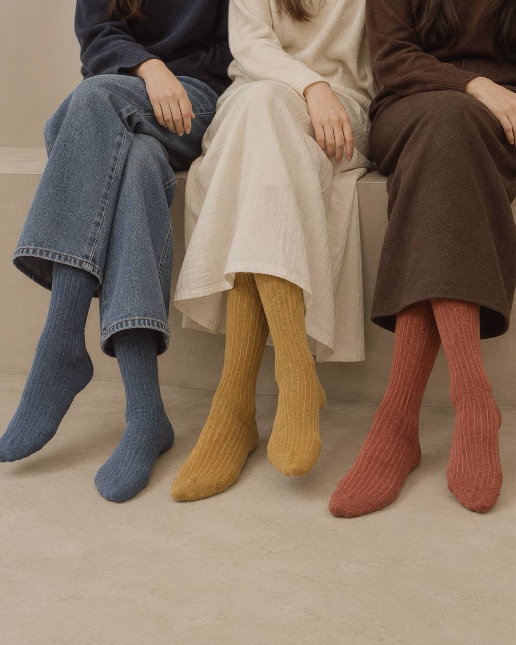 Ribby Socks - Image 2